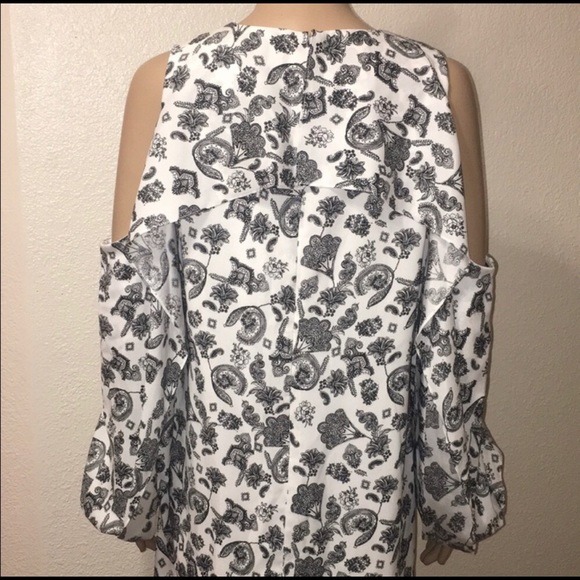 NWT Kobi Halperin Amber Cold Shoulder Shift Dress - Picture 11 of 12